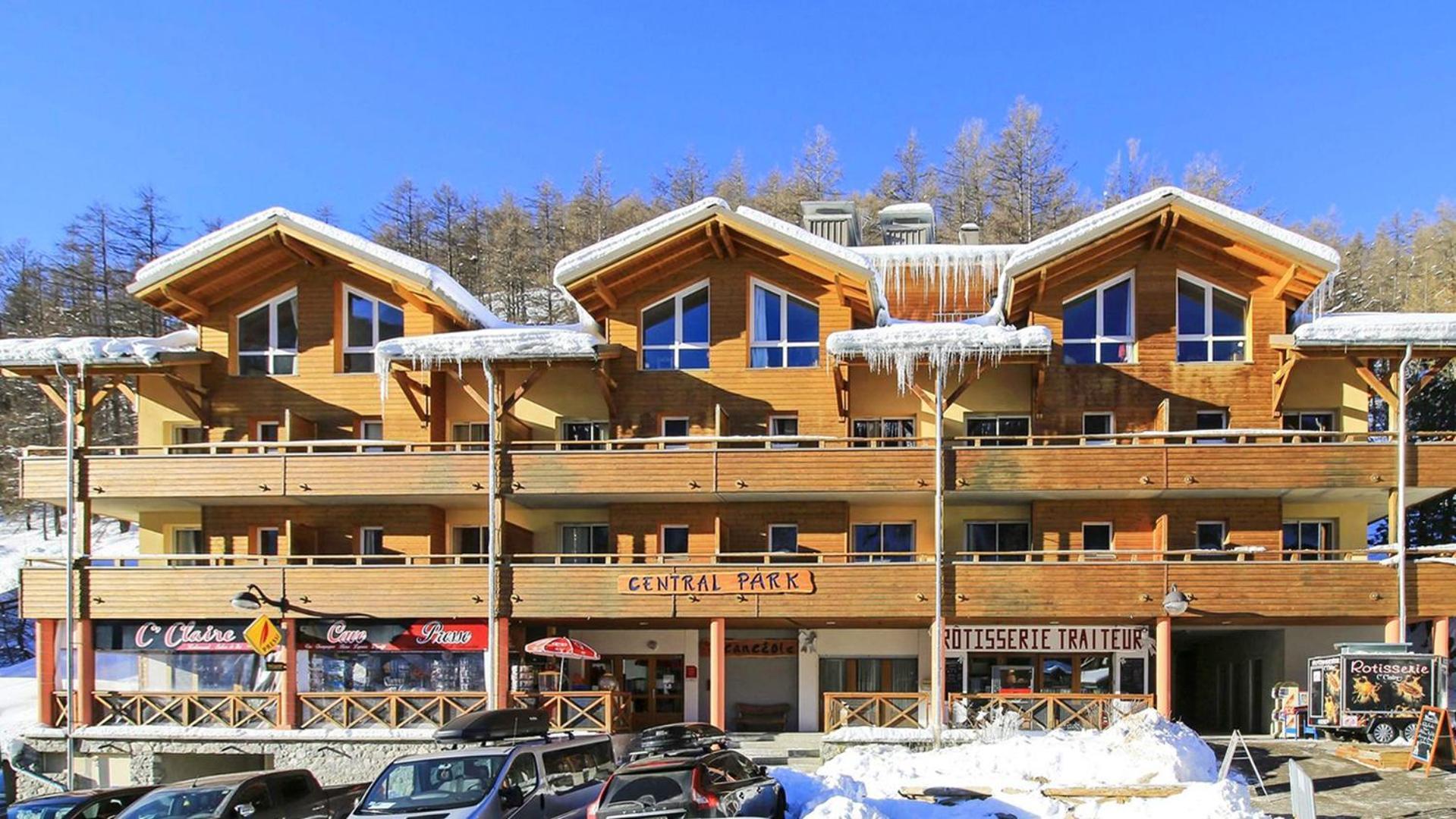 Vacancéole - Résidence Central Park Allos Exterior foto