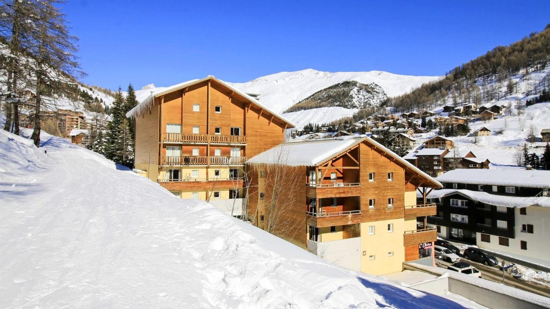 Vacancéole - Résidence Central Park Allos Exterior foto