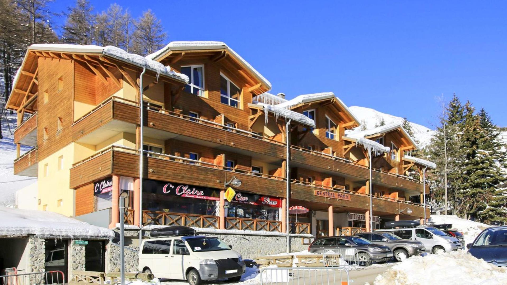 Vacancéole - Résidence Central Park Allos Exterior foto